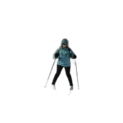 staff, 3d render, person, cross-country transparent PNG cut-out