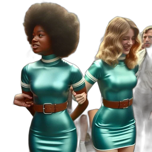 dress, concept art, comic book art, 3d render transparent PNG cut-out