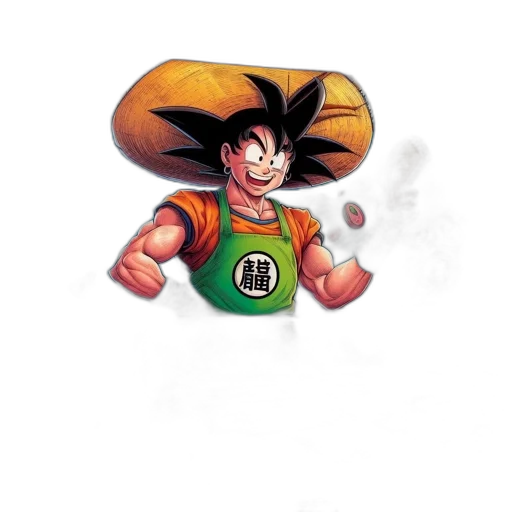 hat, staff, mask, jacket transparent PNG cut-out