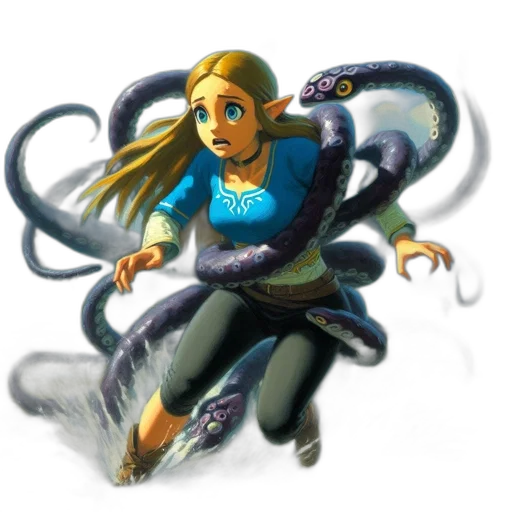 creature, staff, concept art, fantasy art transparent PNG cut-out