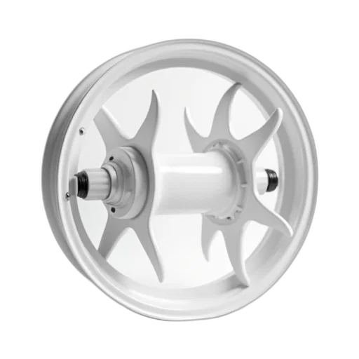 white, inch, hubs transparent PNG cut-out