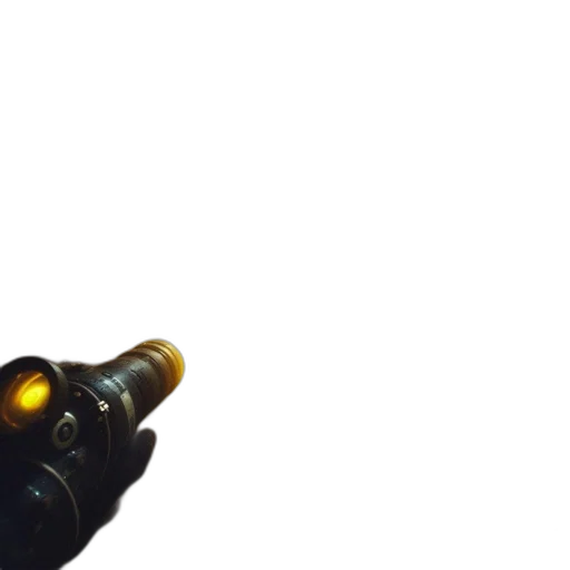 robot, weapon, staff, mask transparent PNG cut-out