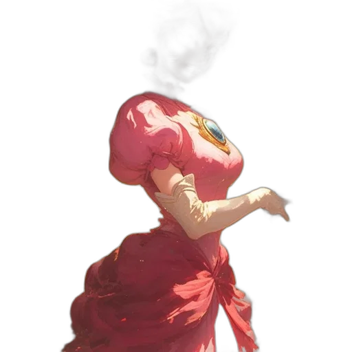 dress, mask, creature, robot transparent PNG cut-out