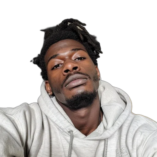 face, staff, jacket, animal transparent PNG cut-out