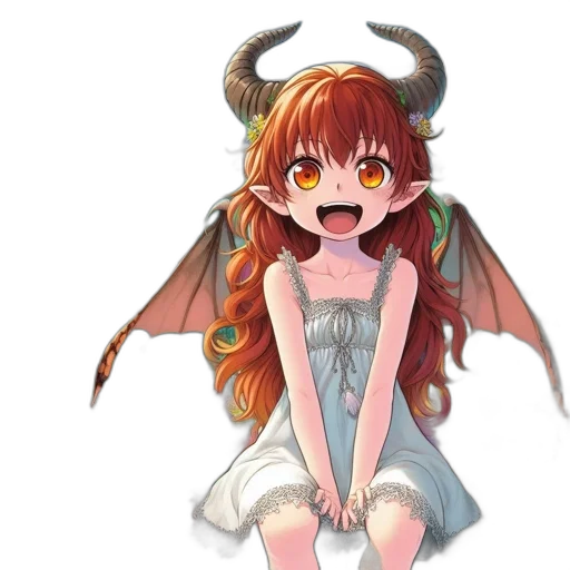 dragon, creature, animal, staff transparent PNG cut-out