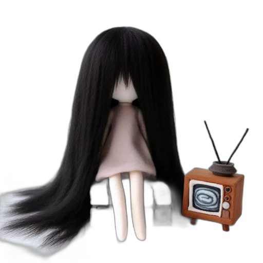 hair, robot, staff, mask transparent PNG cut-out
