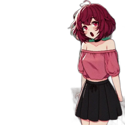 dress, staff, flower, jacket transparent PNG cut-out