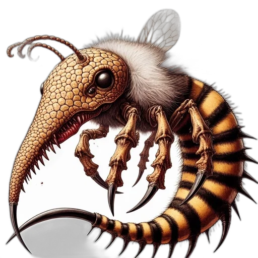 creature, dragon, animal, concept art transparent PNG cut-out