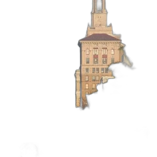 building, umbrella, staff, dress transparent PNG cut-out