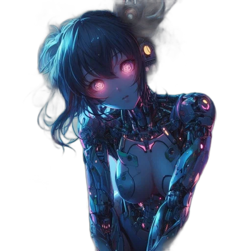 robot, dress, mask, creature transparent PNG cut-out