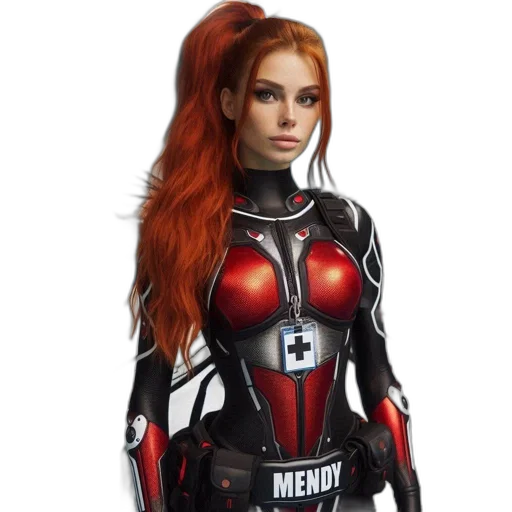 robot, concept art, comic book art, 3d render transparent PNG cut-out
