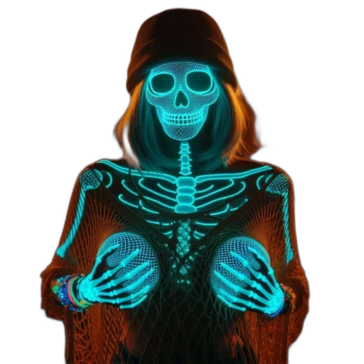 jewelry, jacket, mask, dress transparent PNG cut-out