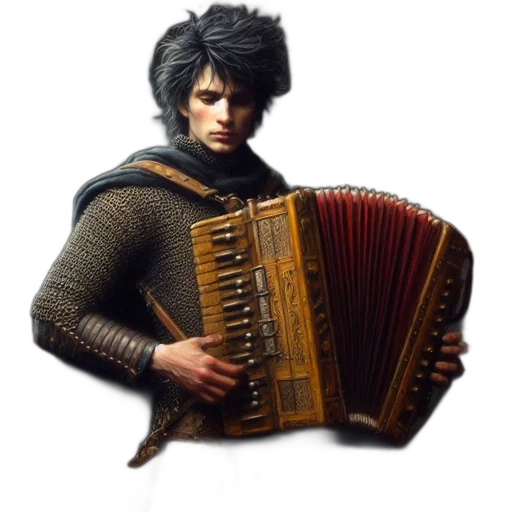 weapon, jacket, hair, animal transparent PNG cut-out