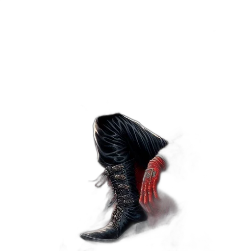 creature, shoes, mask, hair transparent PNG cut-out