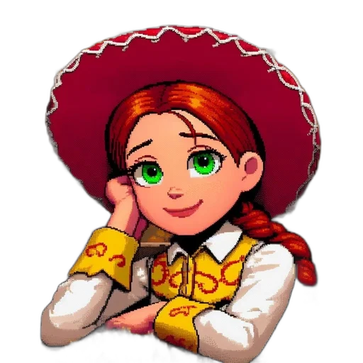 staff, hat, face, jewelry transparent PNG cut-out