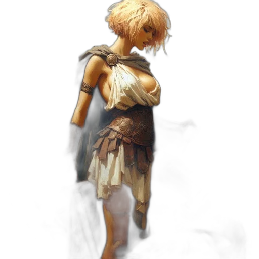 sword, staff, weapon, dress transparent PNG cut-out