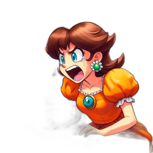 staff, dress, face, jewelry transparent PNG cut-out