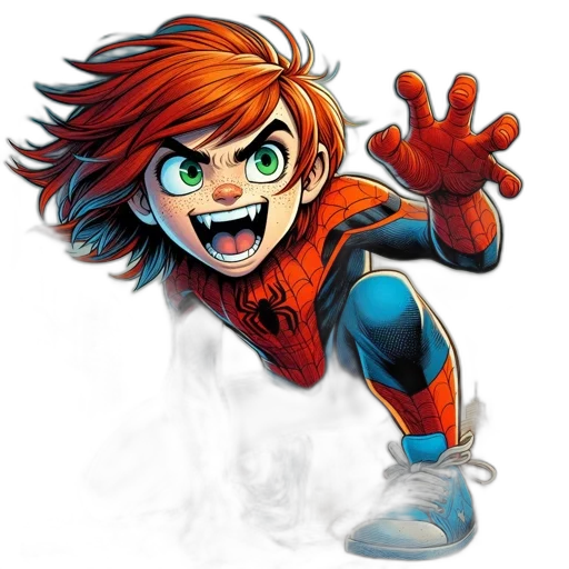 face, jacket, mask, comic book art transparent PNG cut-out