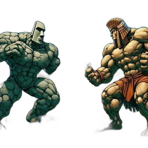 comic book art, concept art, fantasy art, pixel art transparent PNG cut-out