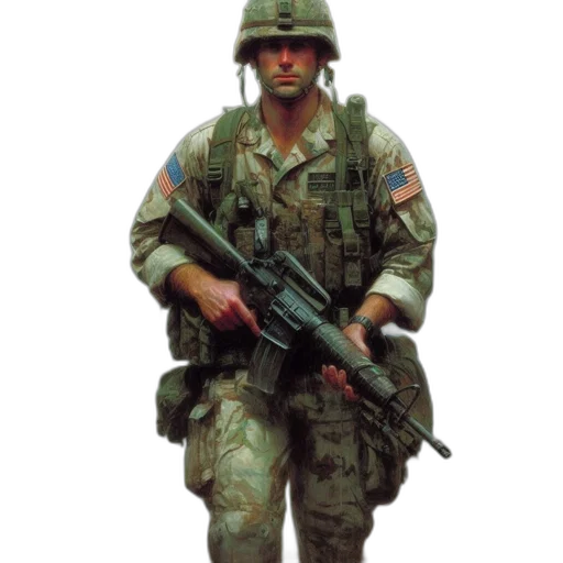 staff, weapon, jacket, face transparent PNG cut-out