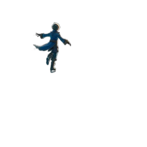 robot, staff, creature, jacket transparent PNG cut-out