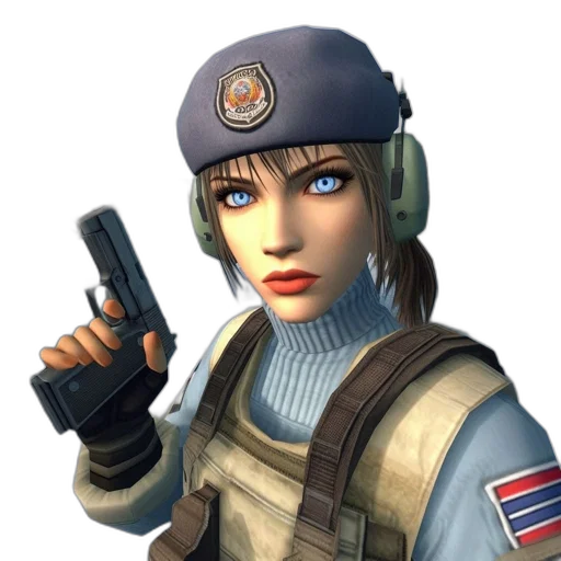 weapon, staff, face, hat transparent PNG cut-out