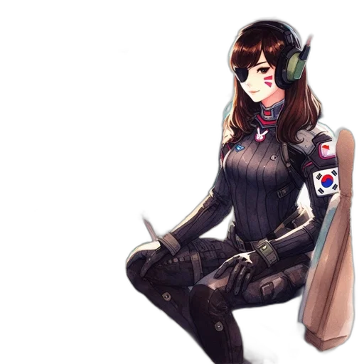 staff, jacket, weapon, robot transparent PNG cut-out