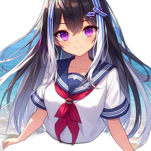 staff, dress, face, hair transparent PNG cut-out