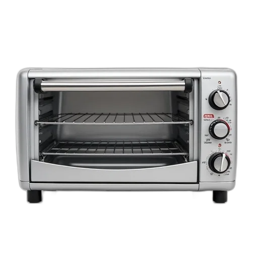 food, silver, toaster, oven transparent PNG cut-out