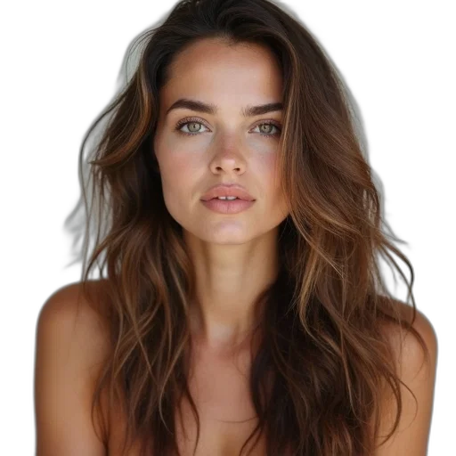 hair, face, crown, dress transparent PNG cut-out