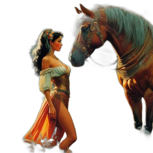 animal, fantasy art, concept art, comic book art transparent PNG cut-out