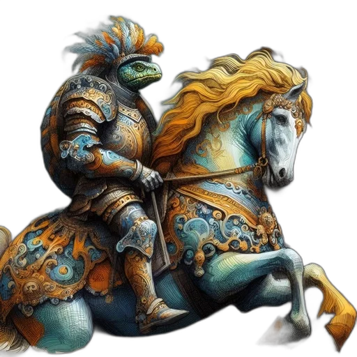 dragon, sword, crown, animal transparent PNG cut-out