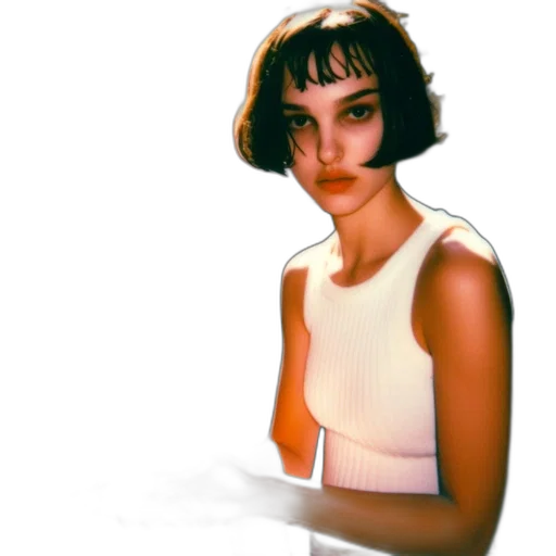 dress, face, robot, hair transparent PNG cut-out