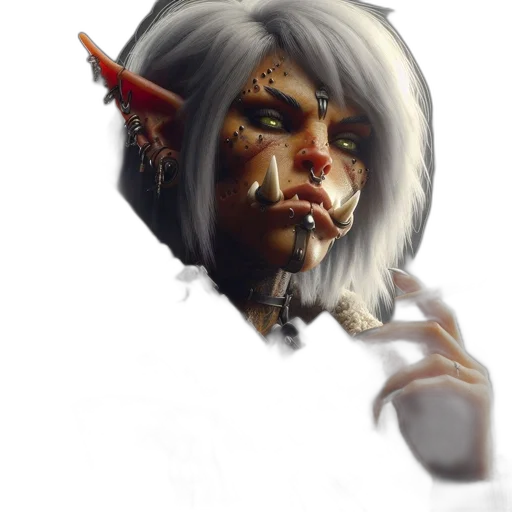 staff, face, fantasy art, concept art transparent PNG cut-out