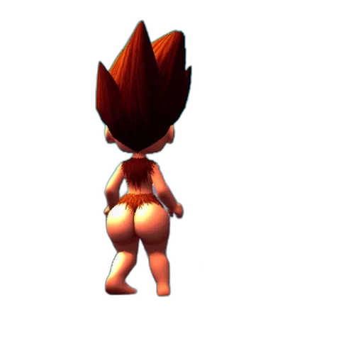 hair, creature, animal, dress transparent PNG cut-out