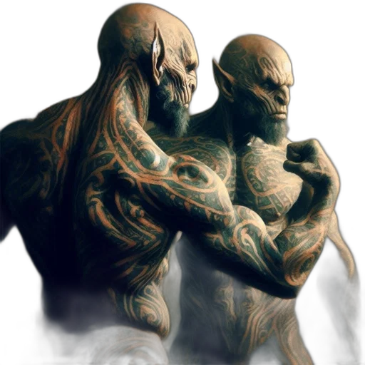 creature, mask, concept art, fantasy art transparent PNG cut-out