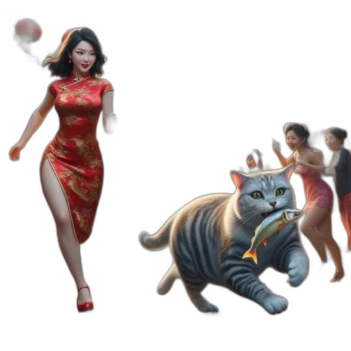 concept art, fantasy art, 3d render, comic book art transparent PNG cut-out