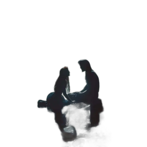 robot, creature, shoes, hair transparent PNG cut-out