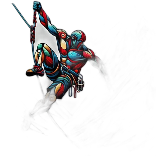 sword, weapon, staff, robot transparent PNG cut-out