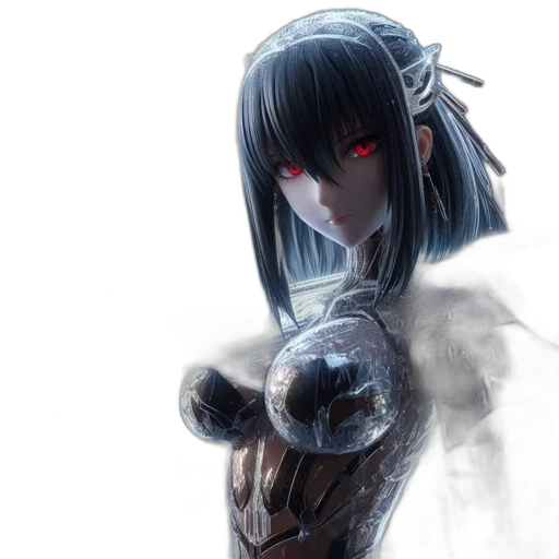 robot, weapon, mask, face transparent PNG cut-out
