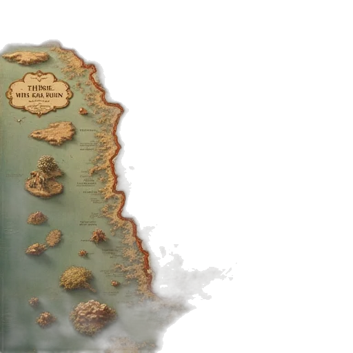 concept art, fantasy art, 3d render, underwater transparent PNG cut-out