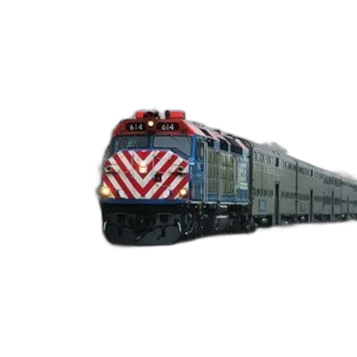 3d render, photorealistic, train, number transparent PNG cut-out