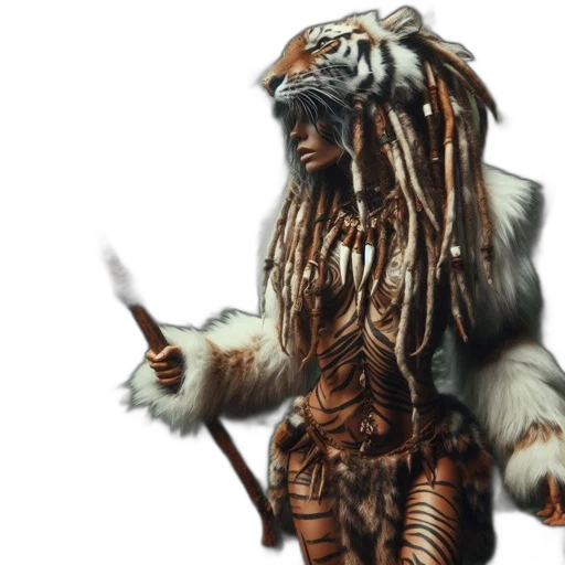 creature, animal, staff, concept art transparent PNG cut-out