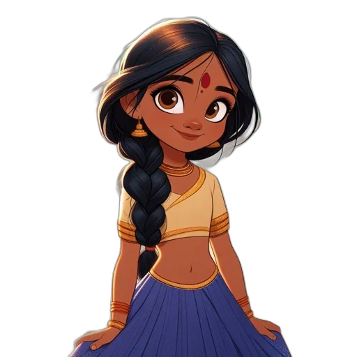 dress, concept art, cartoon, fantasy art transparent PNG cut-out