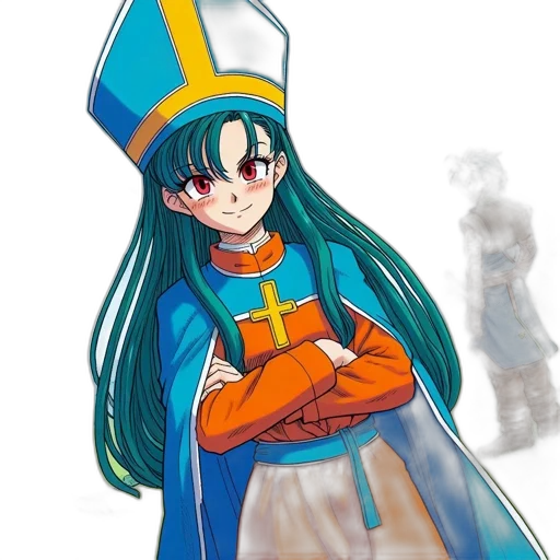 staff, sword, crown, dress transparent PNG cut-out