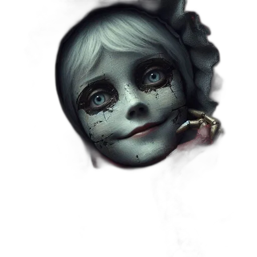 face, mask, creature, robot transparent PNG cut-out