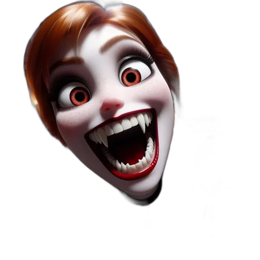 face, mask, creature, staff transparent PNG cut-out