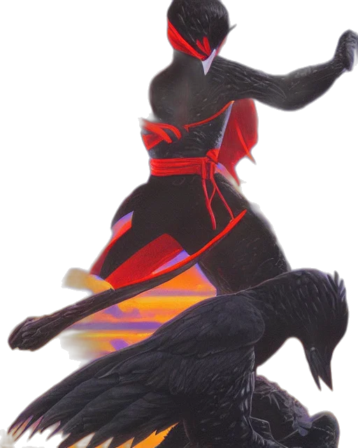 dragon, animal, mask, staff transparent PNG cut-out