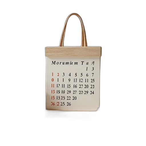 block, calendar, app transparent PNG cut-out