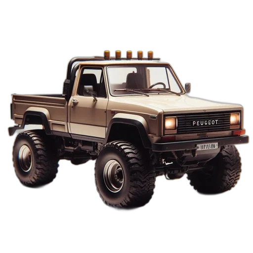 car, photorealistic, concept art, vintage transparent PNG cut-out
